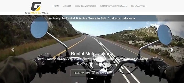 8 Tempat Sewa Motor Jakarta (Alamat dan Nomor Telepon)